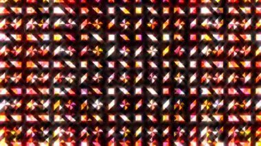 çizgi dalga hareketi, renkli, siyah arkaplan üzerinde