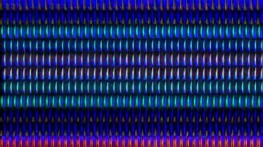 çizgi dalga hareketi, renkli, siyah arkaplan üzerinde