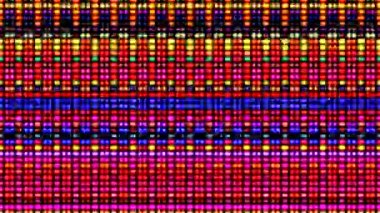 çizgi dalga hareketi, renkli, siyah arkaplan üzerinde