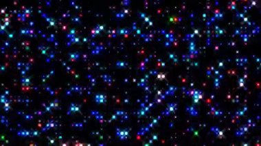 Soyut hareketli grafik arkaplan. Gösteri için, güzel parlak süslemelerin animasyonu. pürüzsüz