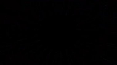 Siyah arkaplandaki renkli çizgilerle ince hareketleri düzenleyen, parıldayan, parlak güzel videolar.