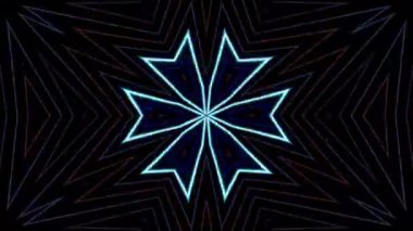 Soyut hareketli grafik arkaplan. Gösteri için, güzel parlak süslemelerin animasyonu. pürüzsüz