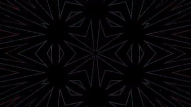 Soyut hareketli grafik arkaplan. Gösteri için, güzel parlak süslemelerin animasyonu. pürüzsüz