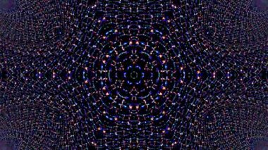 Hareket eden siyah arkaplanı değiştiren titreşimli, parlak ışığın güzel videoları