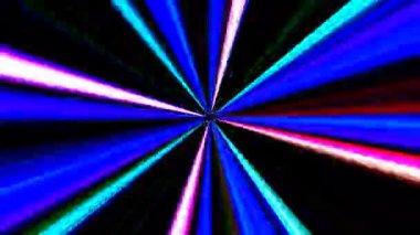 çizgi dalga hareketi, renkli, siyah arkaplan üzerinde