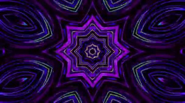 çizgi dalga hareketi, renkli, siyah arkaplan üzerinde