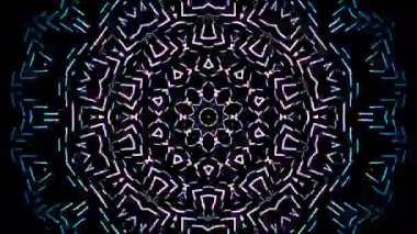 Soyut hareketli grafik arkaplan. Gösteri için, güzel parlak süslemelerin animasyonu. pürüzsüz