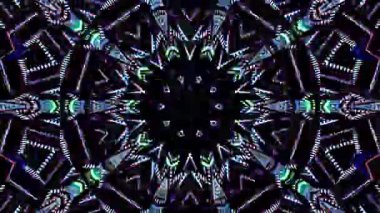 Soyut hareketli grafik arkaplan. Gösteri için, güzel parlak süslemelerin animasyonu. pürüzsüz