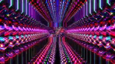 Soyut hareketli grafik arkaplan. Gösteri için, güzel parlak süslemelerin animasyonu. pürüzsüz