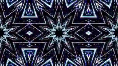 Soyut hareketli grafik arkaplan. Gösteri için, güzel parlak süslemelerin animasyonu. pürüzsüz