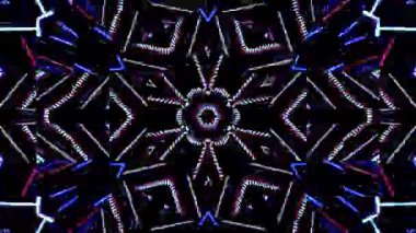 Soyut hareketli grafik arkaplan. Gösteri için, güzel parlak süslemelerin animasyonu. pürüzsüz