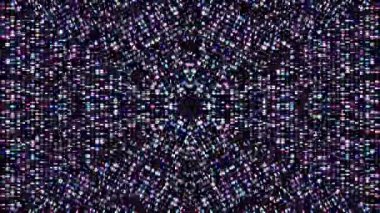 çizgi dalga hareketi, renkli, siyah arkaplan üzerinde