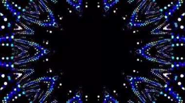 Siyah arkaplandaki renkli çizgilerle ince hareketleri düzenleyen, parıldayan, parlak güzel videolar.