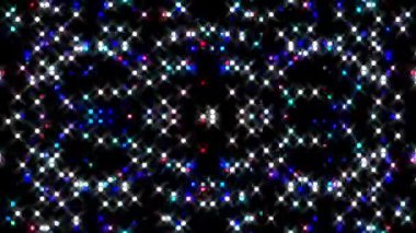 Siyah arkaplandaki renkli çizgilerle ince hareketleri düzenleyen, parıldayan, parlak güzel videolar.