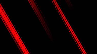 Çok renkli dokularda soyut arka planların güzel video çizgileri. Kırmızı renk yansıması ile