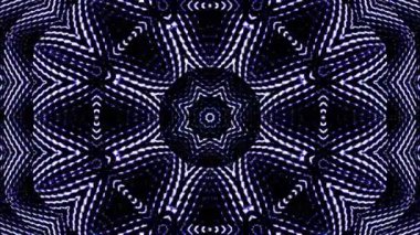 Çizgili dalgalar. Arkaplanda parlayan renkli noktalar.