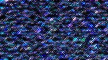 Parlak çizgiler, siyah arkaplanda dalga hareketini ayarlar.