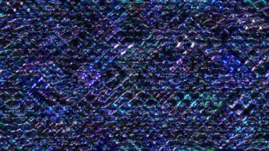 Parlak çizgiler, siyah arkaplanda dalga hareketini ayarlar.