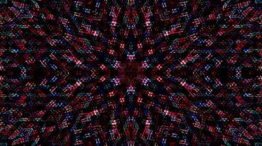 soyut çizgiler merkezde parlayan renkli ışık, siyah arkaplan