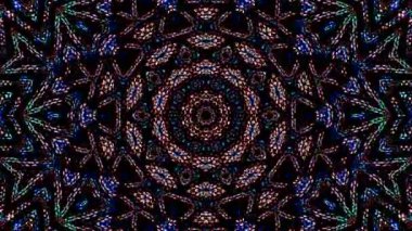 soyut çizgiler merkezde parlayan renkli ışık, siyah arkaplan