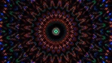 soyut çizgiler merkezde parlayan renkli ışık, siyah arkaplan