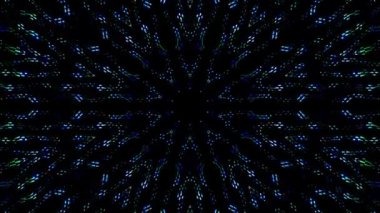 soyut çizgiler merkezde parlayan renkli ışık, siyah arkaplan