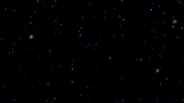 3D shining bright dots set colorful line wave motion, on black background