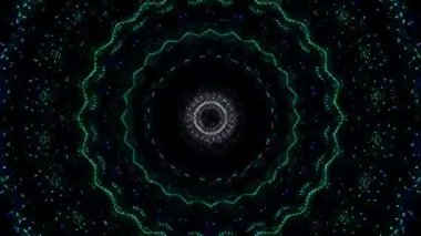 soyut çizgiler merkezde parlayan renkli ışık, siyah arkaplan