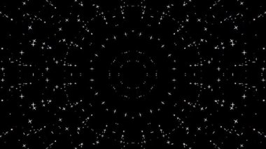 soyut çizgiler merkezde parlayan renkli ışık, siyah arkaplan