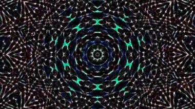 soyut çizgiler renkli açık renk parlayan noktalar şekilli siyah arkaplan