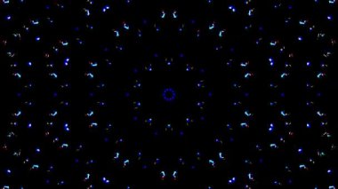 soyut çizgiler renk kırmızı ışık ortalarda parlıyor, siyah arkaplan