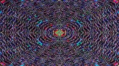 soyut çizgiler merkezde parlayan renkli ışık, siyah arkaplan