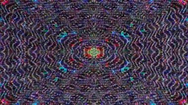 soyut çizgiler merkezde parlayan renkli ışık, siyah arkaplan