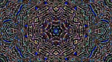 soyut çizgiler merkezde parlayan renkli ışık, siyah arkaplan