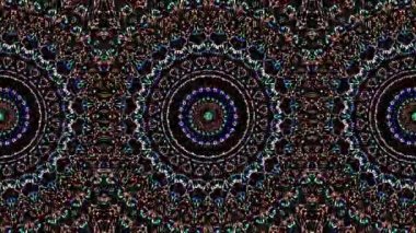 soyut çizgiler merkezde parlayan renkli ışık, siyah arkaplan