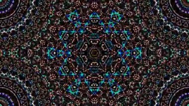 soyut çizgiler merkezde parlayan renkli ışık, siyah arkaplan