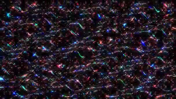 Прекрасне Відео Лінії Абстрактних Фонів Різнокольорових Текстурах Повним Відбиттям Кольорів — стокове відео