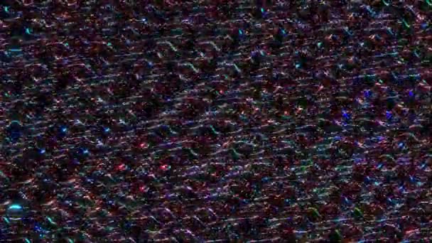 Красивое Видео Линии Абстрактного Фона Многоцветных Текстурах Полной Цветопередачей — стоковое видео