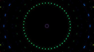 soyut çizgiler merkezde parlayan renkli ışık, siyah arkaplan