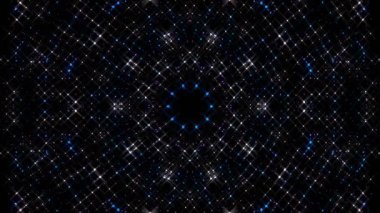 soyut çizgiler merkezde parlayan renkli ışık, siyah arkaplan