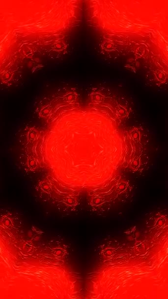 Animation Vertical Beautiful Video Color Red Abstract Bright Light Energy — Vídeos de Stock