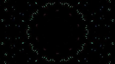 soyut çizgiler merkezde parlayan renkli ışık, siyah arkaplan