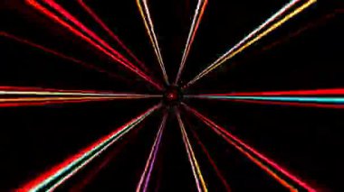 Soyut kırmızı mavi arkaplan 3B sıvı çizgiler