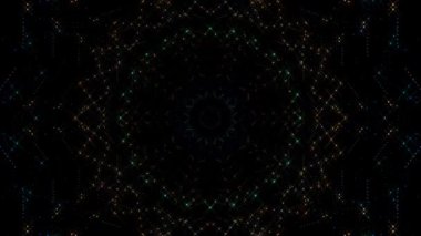 soyut soyut çizgiler göz alıcı parlak ışık merkezde parlıyor, siyah arkaplan