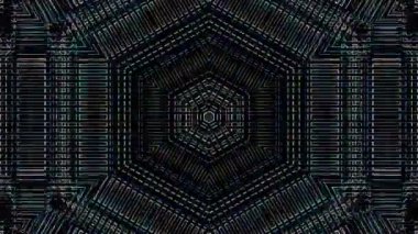 soyut soyut çizgiler göz alıcı parlak ışık merkezde parlıyor, siyah arkaplan