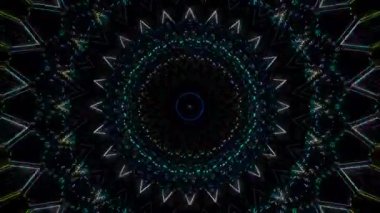 soyut soyut çizgiler göz alıcı parlak ışık merkezde parlıyor, siyah arkaplan