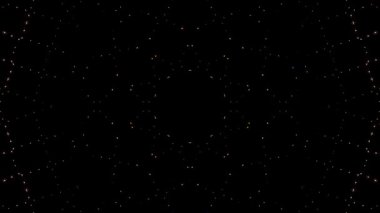 soyut soyut çizgiler göz alıcı parlak ışık merkezde parlıyor, siyah arkaplan