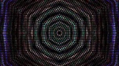 Soyut arka plan hareket eden çizgiler ve parlayan ışık noktaları. Çemberlerle canlandırma