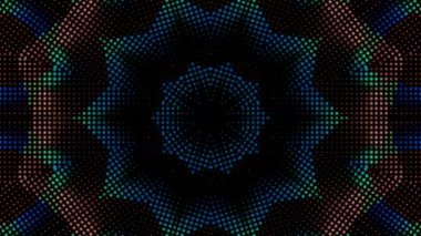 soyut soyut çizgiler parlayan parlak ışık merkezde parlak noktalar, siyah arkaplan