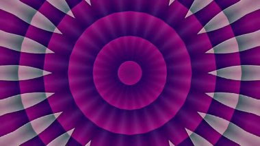 Canlandırılmış 3D soyut. Eğri çizgiler ve renkli ışık noktaları siyah arkaplan, pürüzsüz daire